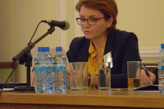 Irena Bilińska (Uniwersytet Warszawski) wygłosiła referat pt. "Miesięcznik „Život” jako miejsce pamięci słowackiej mniejszości narodowej w Polsce"