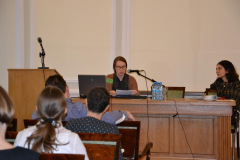 Anna Kobylińska (Uniwersytet Warszawski) wygłosiła referat pt. "Trajektorie zmiany instytucjonalnej. Rozpoznania słowackie"